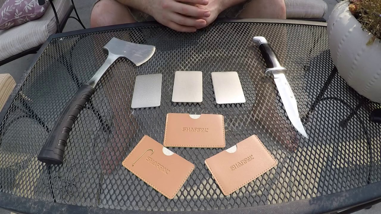 Sharpal 3 Piece Credit Card Size Diamond Sharpening Set Review