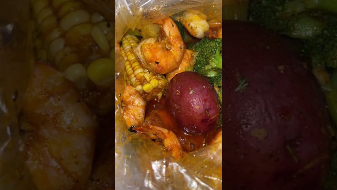Лучшее блюдо из морепродуктов, приготовленное на пару!! #seafoodboil #foodie
