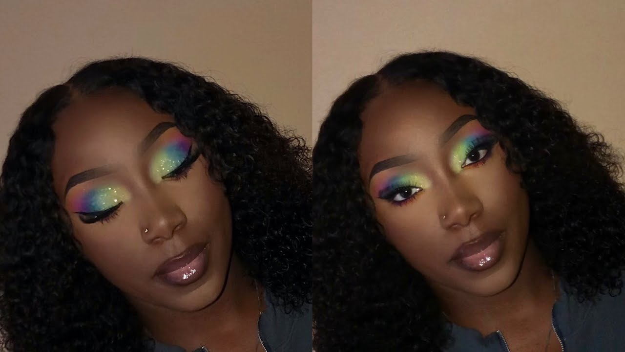 Colorful Rainbow Smokey Eye | Client Makeup Tutorial