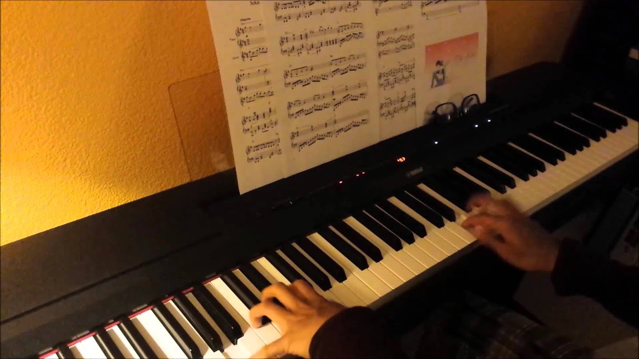 Monster Musume ( モンスター娘のいる日常) OP -「最高速 Fall in Love」[full] - Piano