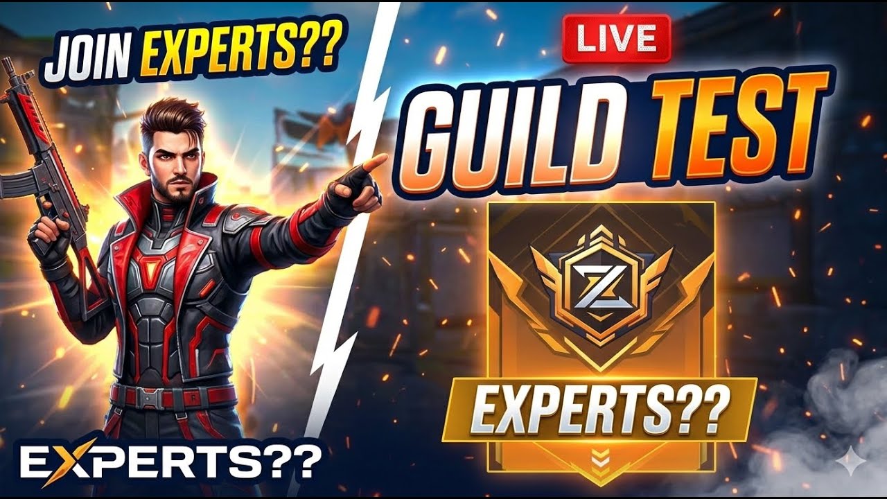 BIGGEST GUILD TEST EVER! 🔥 JOIN EXP ZORVIX NOW 🔴 |​#Live ​#Shorts​ #FreeFire