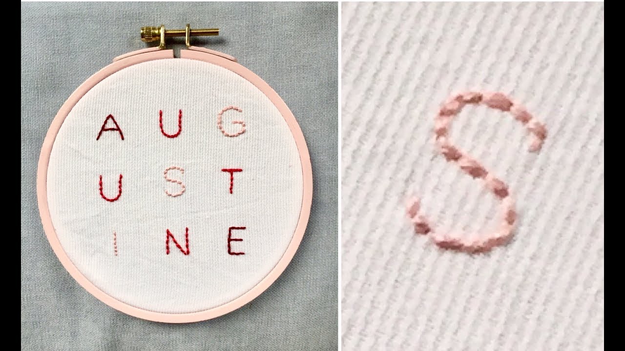 Spécial débutant : premier projet BRODERIE ✨ Marion Blush