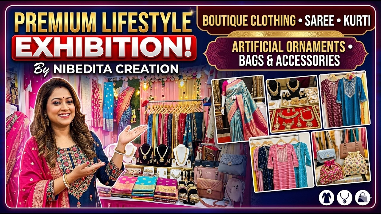 Live from Premium LifeStyle Exhibition By Nibedita Creation @durgapurcityofficial 