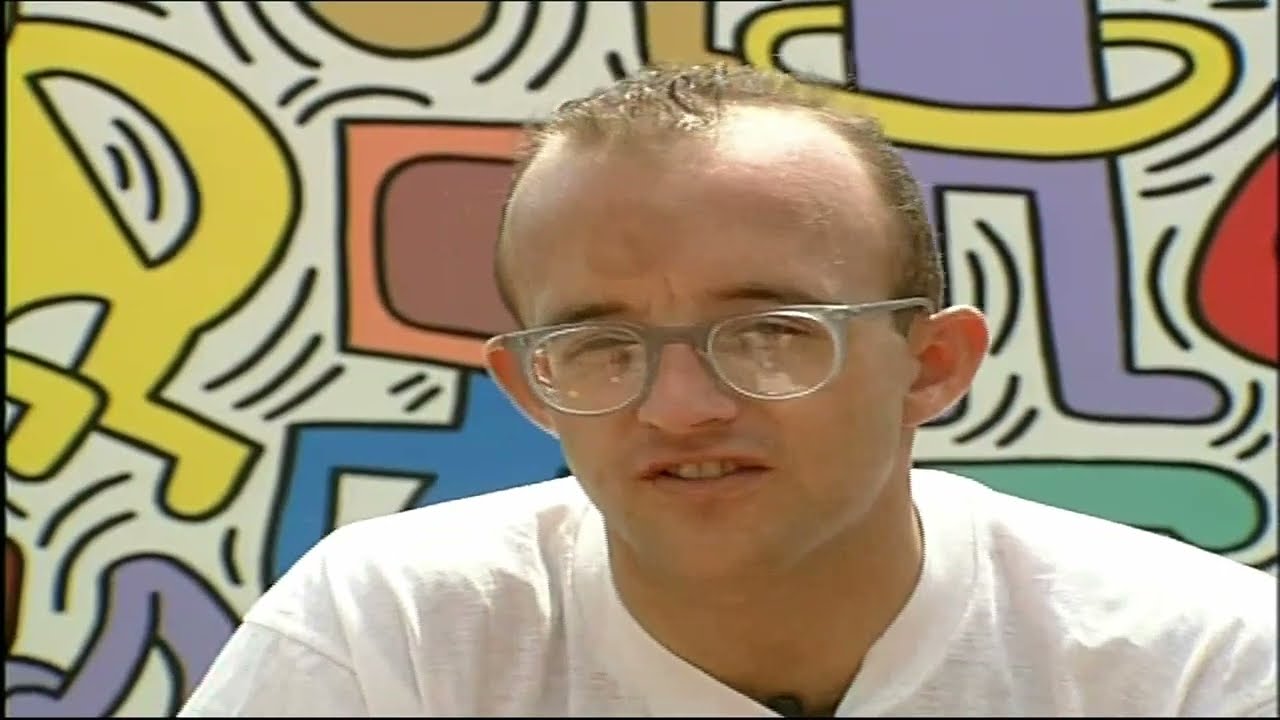 Keith Haring TuttoMondo Pisa 1989 interview by Clare Ann Matz