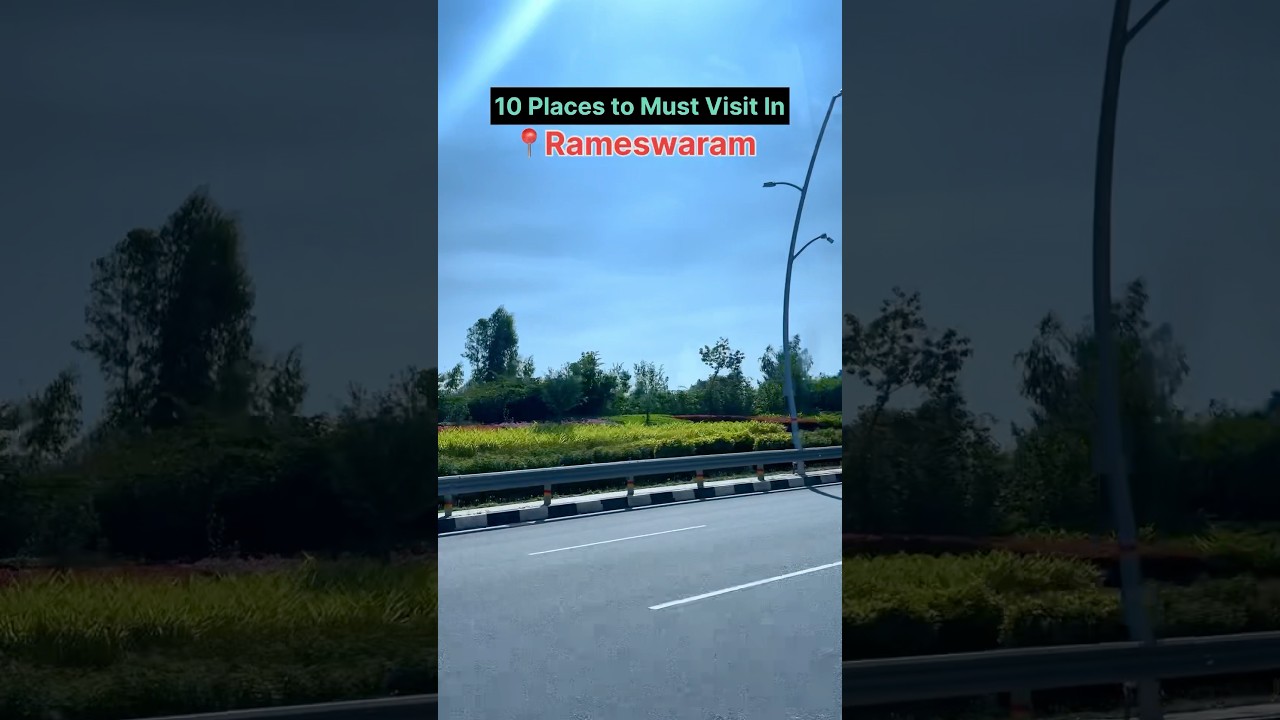 10 places to visit in Rameshwaram🛕🙌 #shorts #rameshwaram #tamilnadu #travel #ytshorts #temples