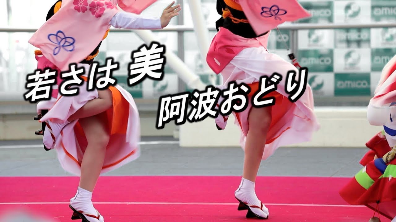 春の阿波おどり　四国大学連　アミコドームGWフェスタ2019