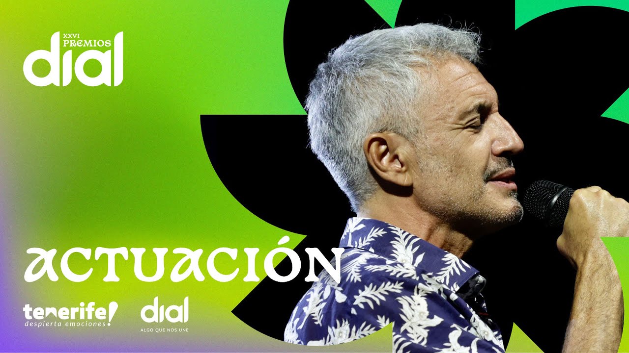 Sergio Dalma - Por amor al arte (en directo Premios Dial 2022) | Premios Dial 2022