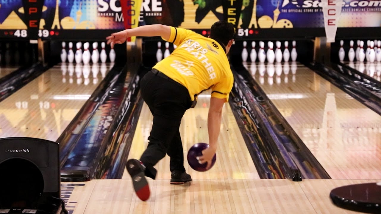 Kris Prather Bowling Release in Slow Motion (PBA WSOB XI Edition)