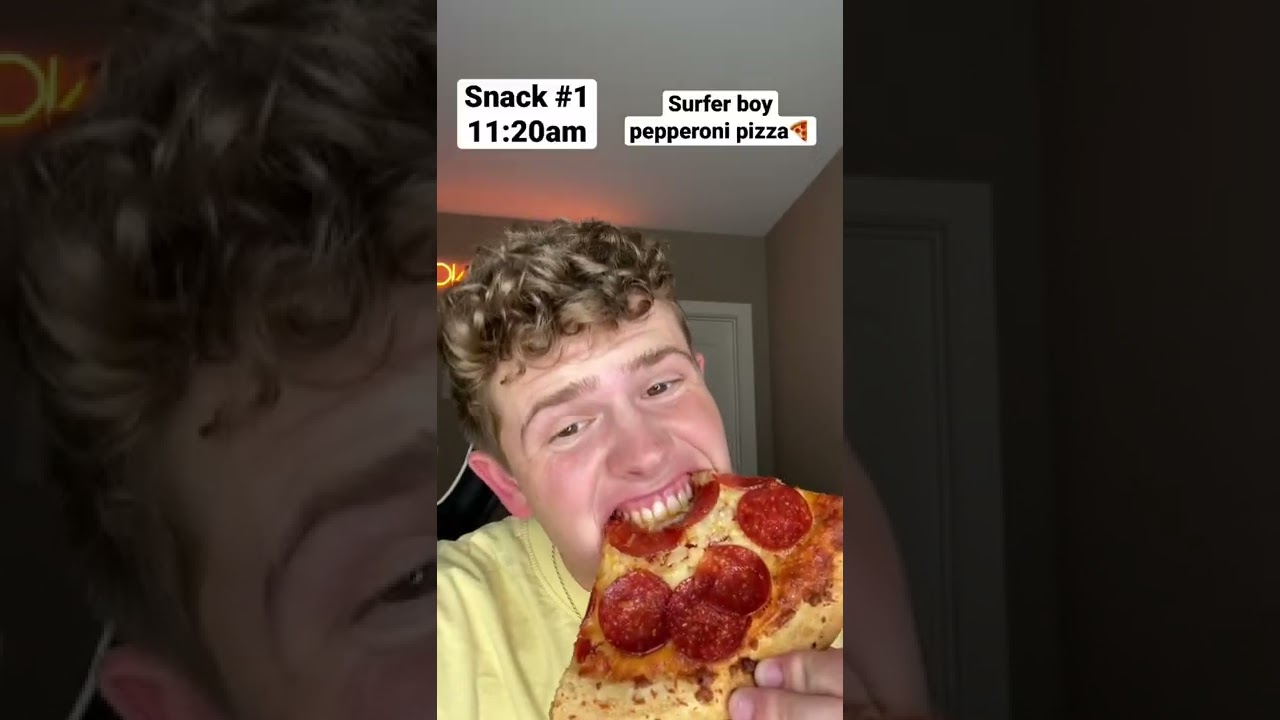 I ate food from the show Stranger Things for the whole day! #shorts #strangerthings #food
