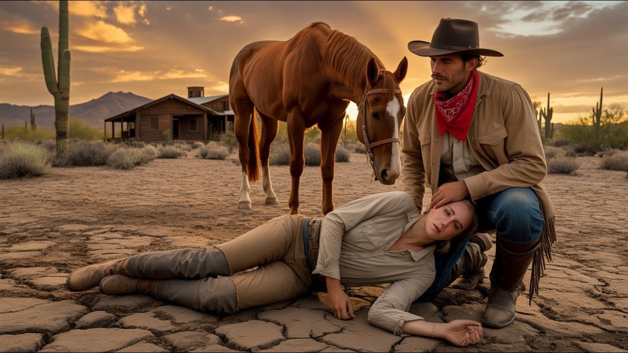 Elle a été laissée pour morte dans le désert mais un cow boy millionnaire la sauve de la mort