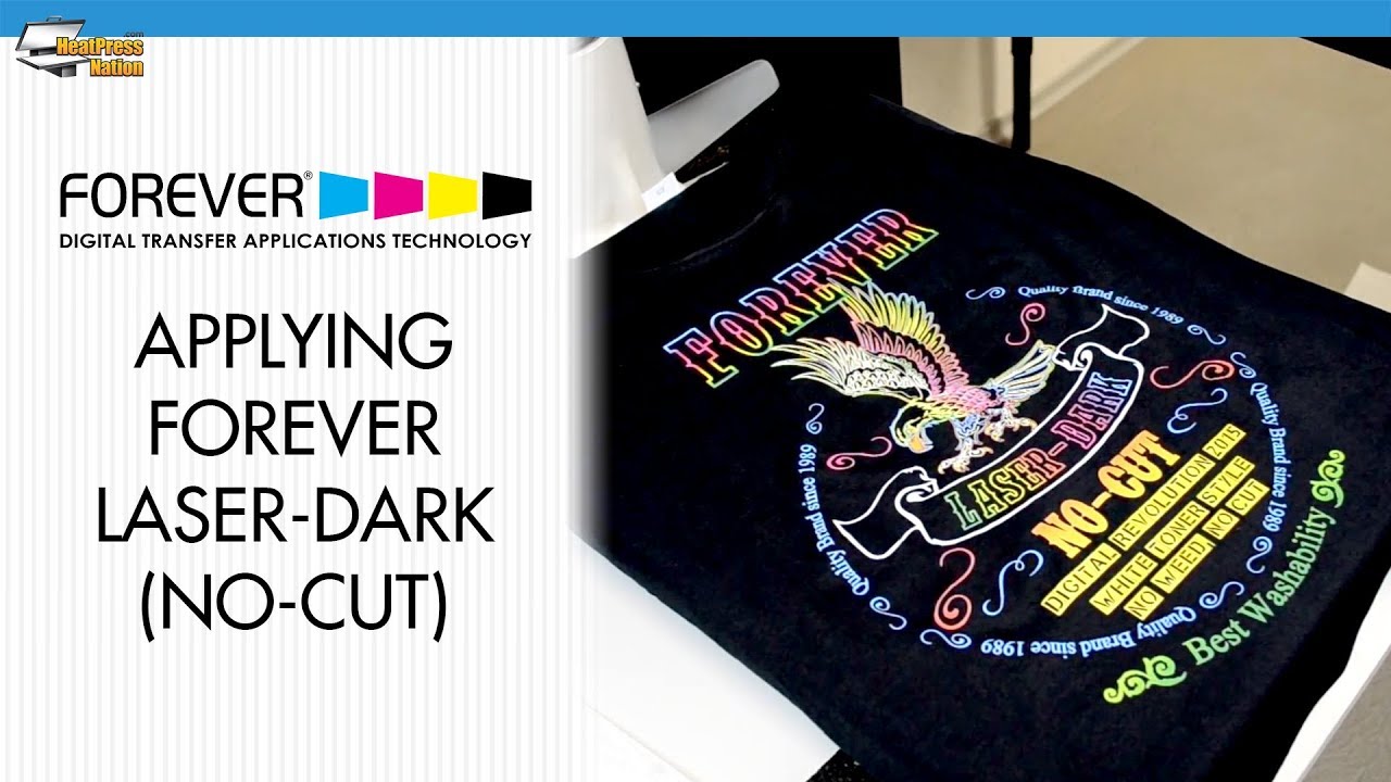Applying FOREVER Laser-Dark (No-Cut)