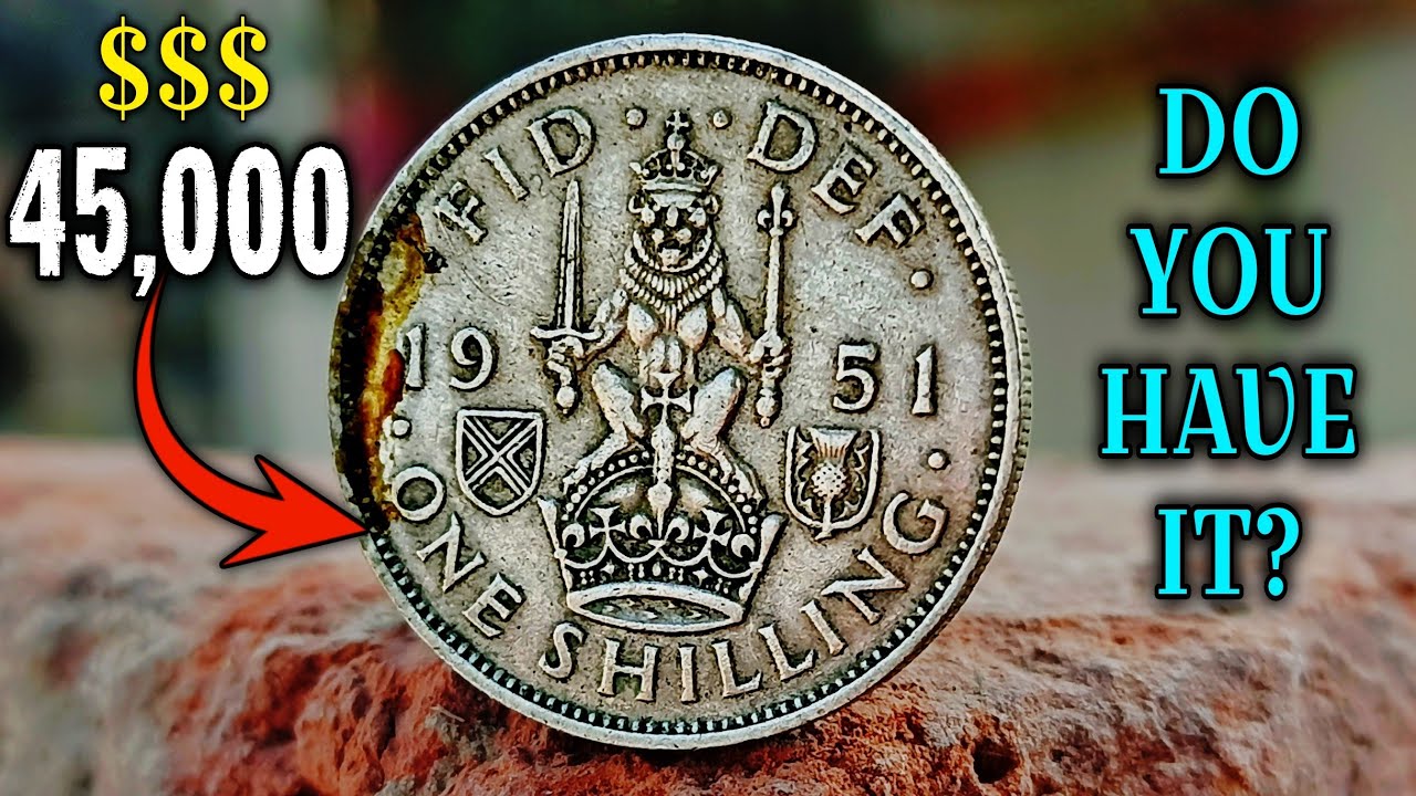 Worth MILLION! Rare UK ONE SHILLING Coins To Look For! Valuable UK Old Coins Searching
