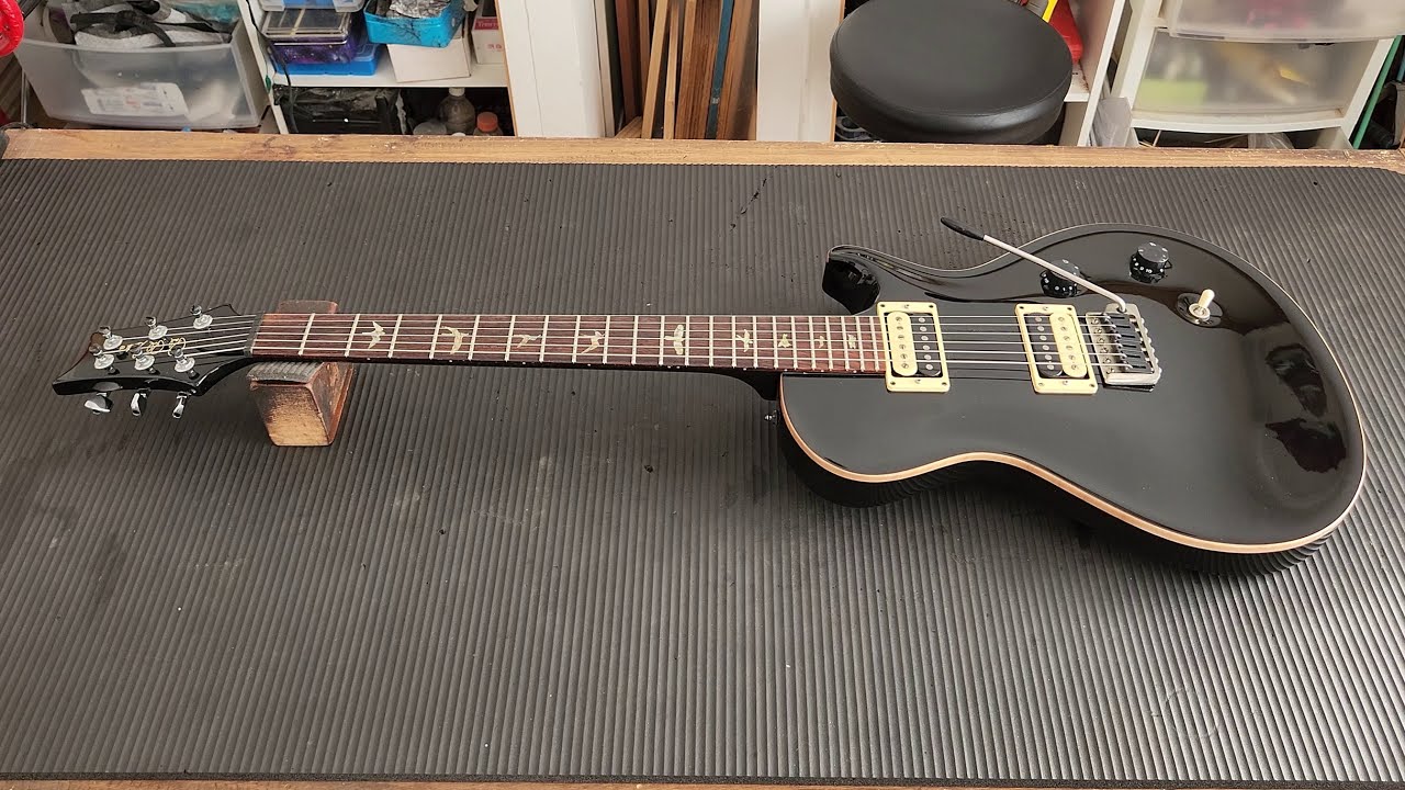 PRS Singlecut Trem | Instalación de Piezo MannMade y LR Baggs Control-X Preamp