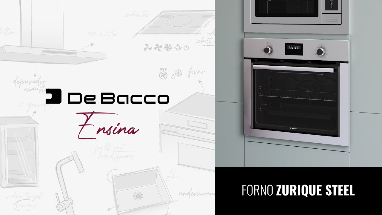 De Bacco Ensina - Forno Zurique Steel