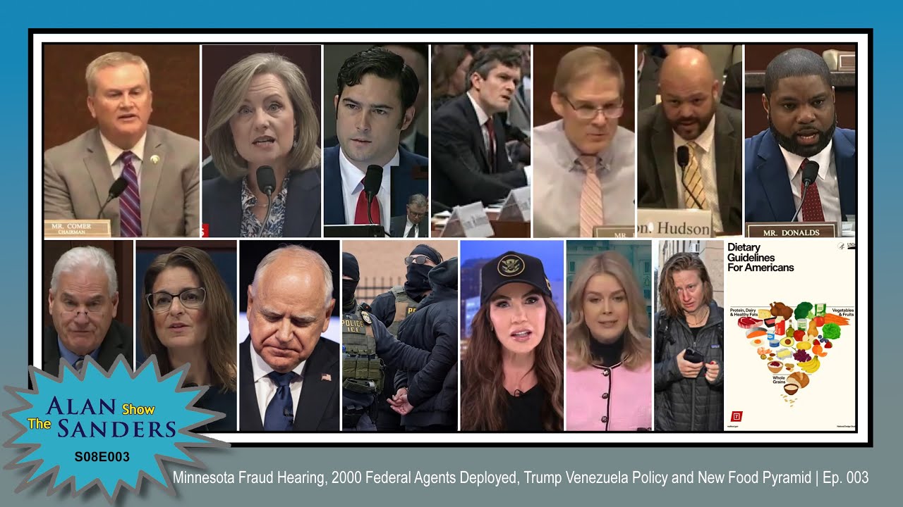 MN Fraud Hearing, 2000 Federal Agents Deployed, Trump Venezuela Policy & Food Pyramid | Ep. 003