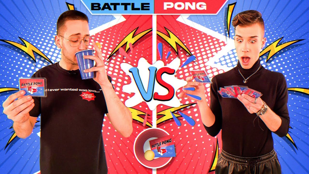 Marco briše svoj TikTok?! 😱 | Battle Pong 1