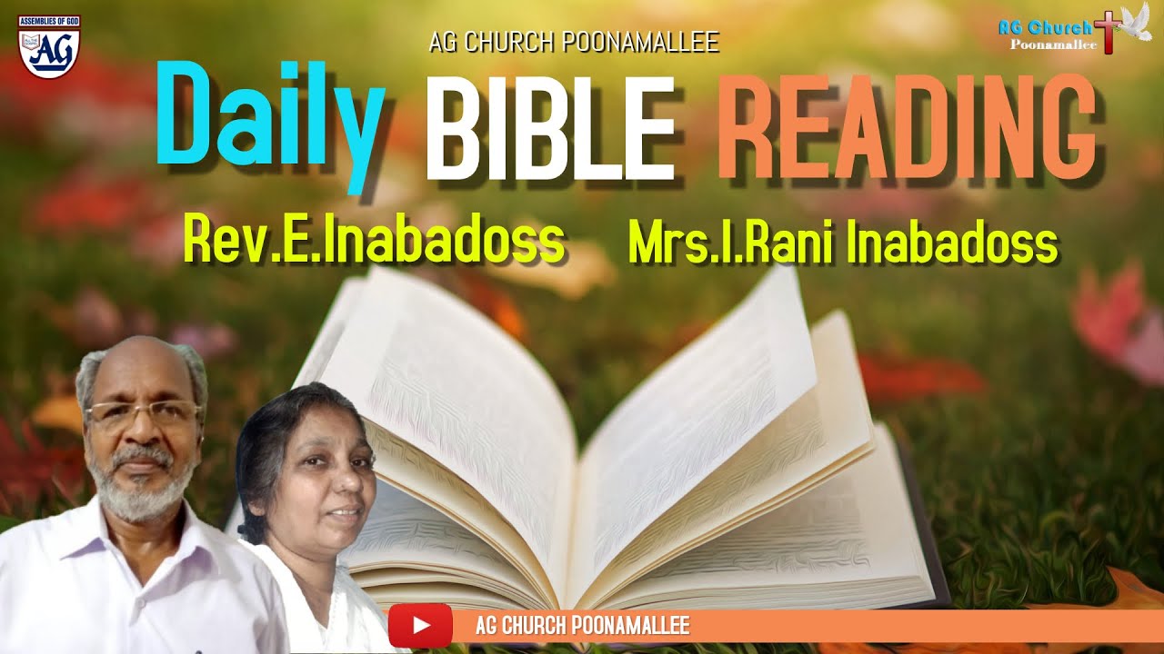 🔴Live | Daily Bible Reading | On 01.10.2020 | Rev.E.Inbadoss  &  Mrs.I.Rani Inbadoss