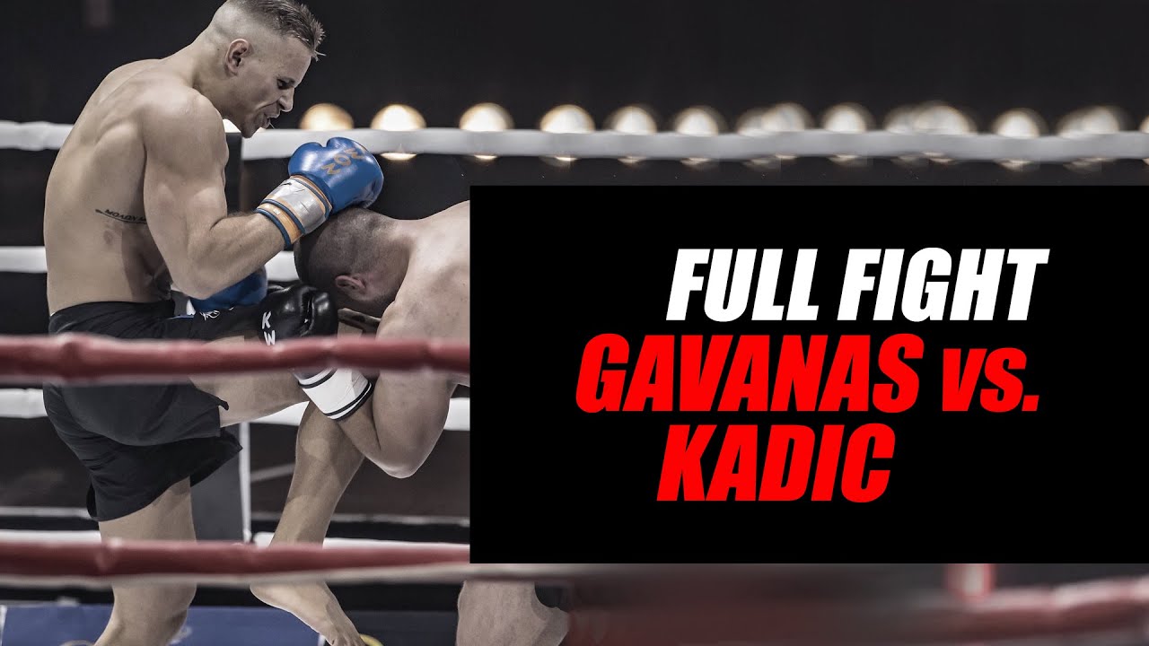 Full Fight - Leon Gavanas (GER) vs. Dario Kadic (BIH) WKU World Title