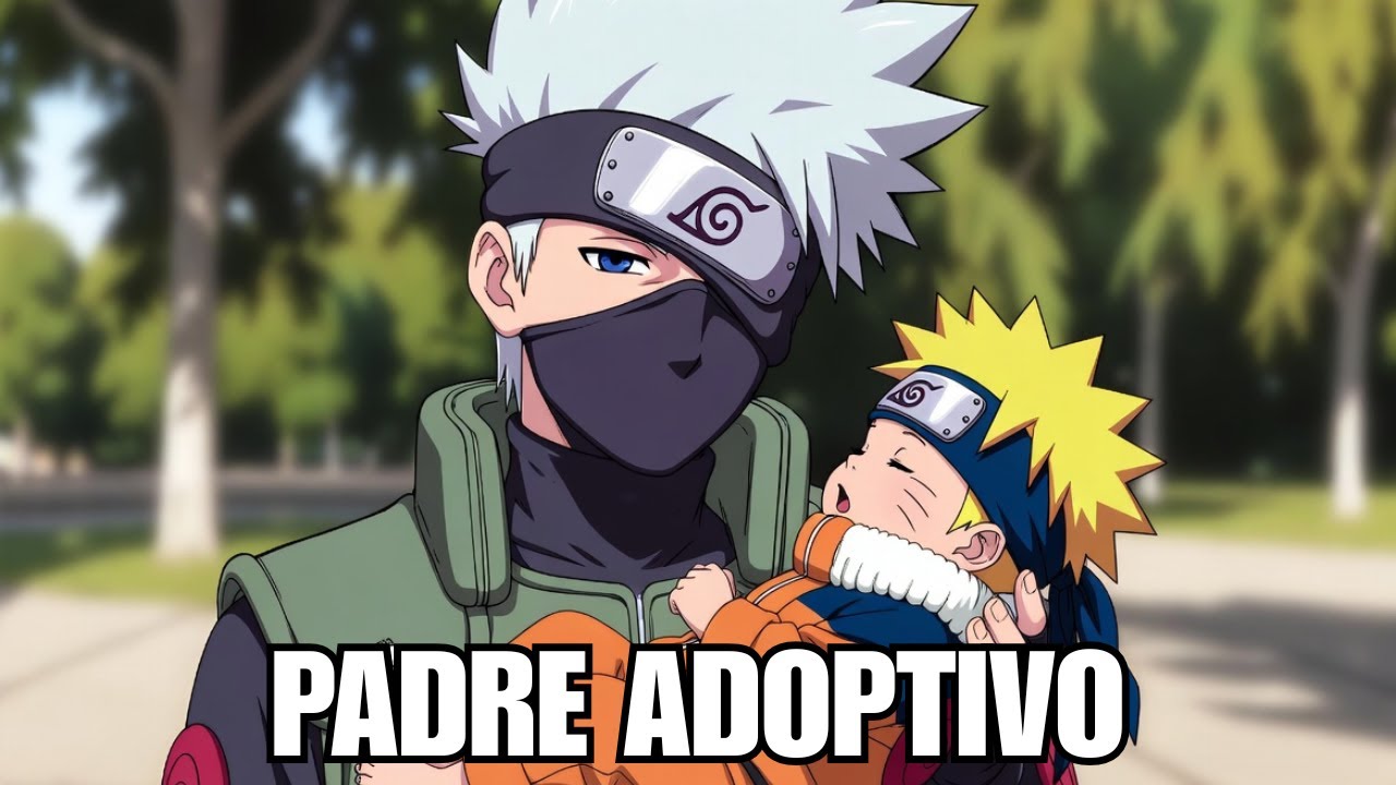 ¿Y SI KAKASHI Hubiera Adoptado a NARUTO?