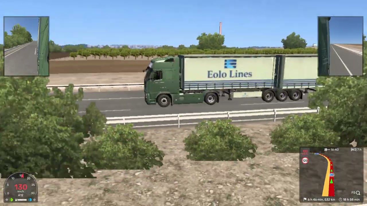 Euro Truck Simulator 2 Driving Live