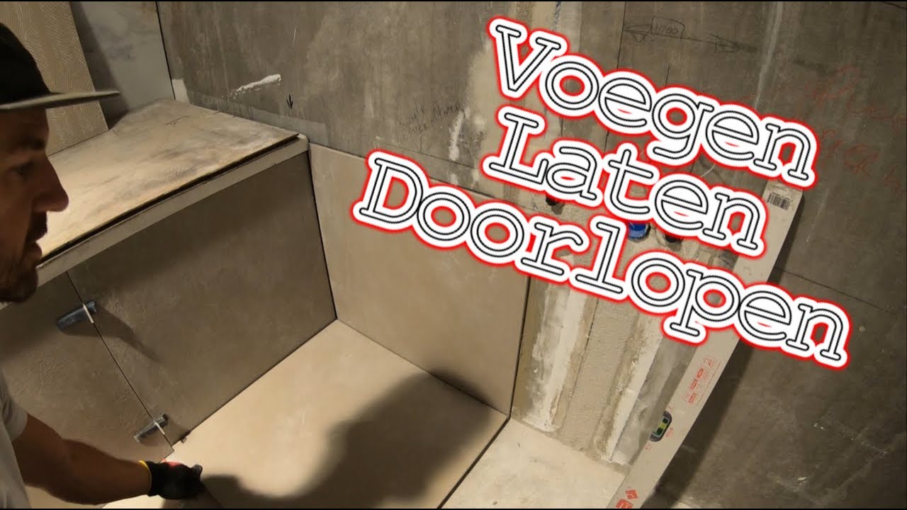 Doorlopende Voegen 60x60 Tips! Complete Badkamer Betegelen 7.3