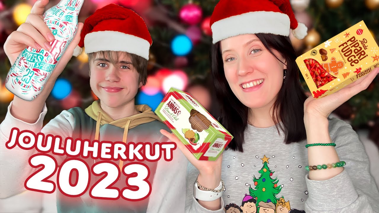 SEURAAJIEN LEMPI JOULUHERKUT! | Jouluherkkujen maisteluvideo ft. Pikkuveli