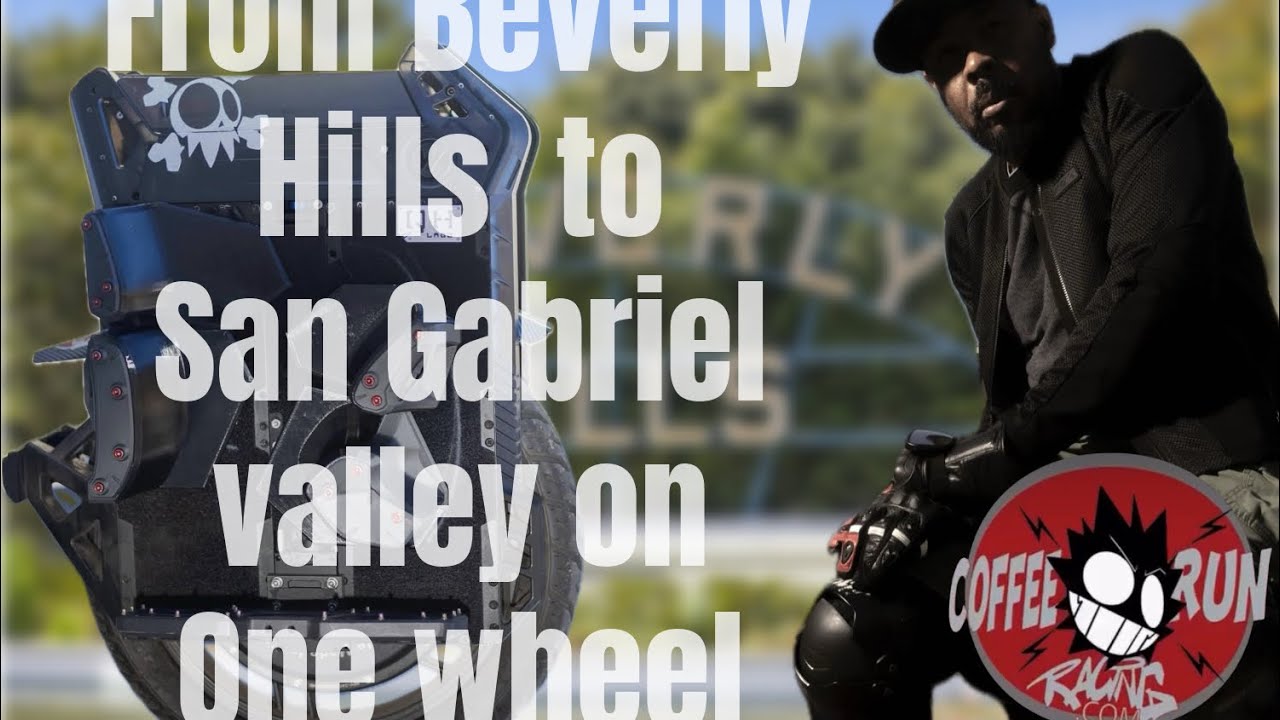 From Beverly Hills to San Gabriel valley on one wheel!!!