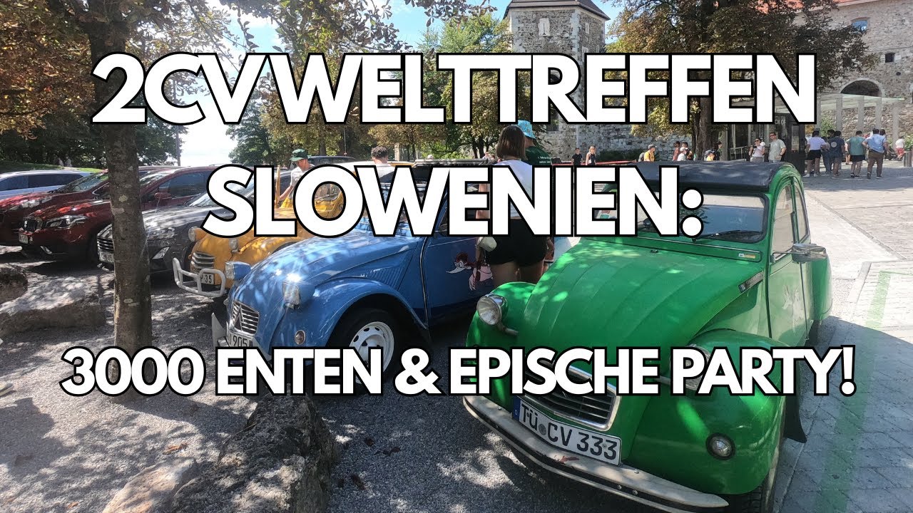 25. Enten Welttreffen in Slowenien – 3000 Enten auf einem Gelände