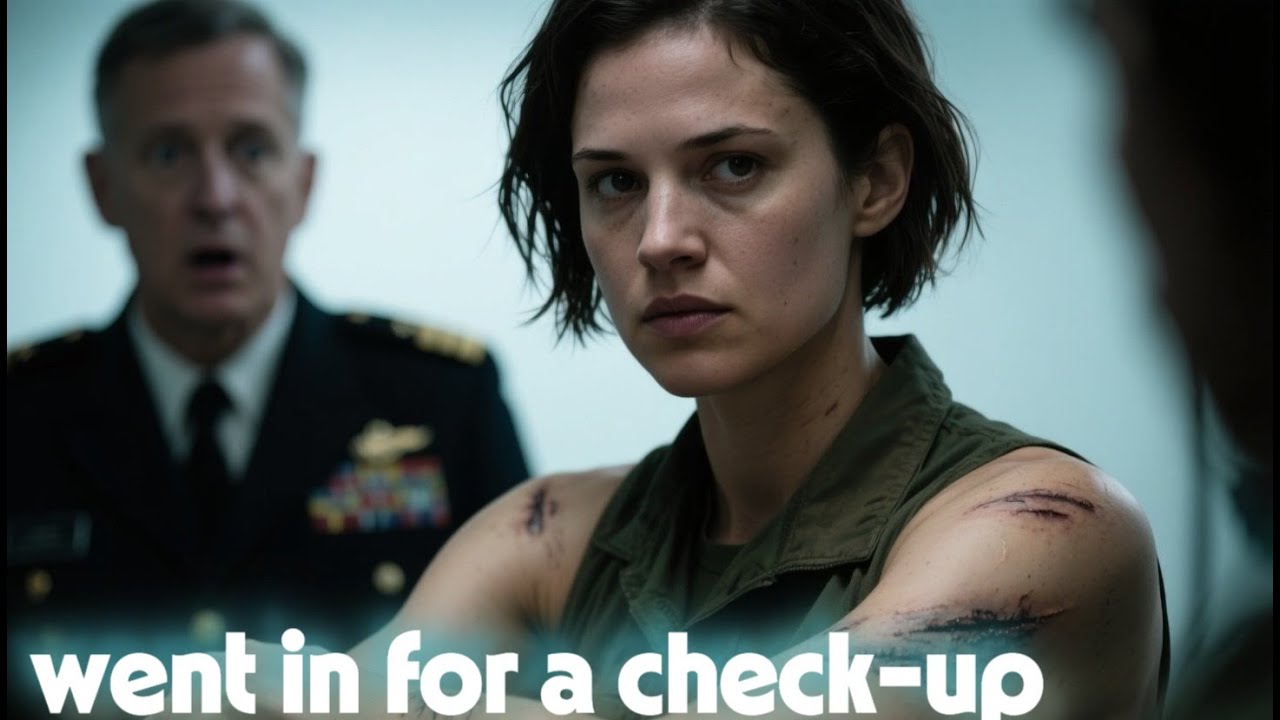 “Why here?” she went in for a check-up, only for the SEAL admiral to see her exceptional scars.