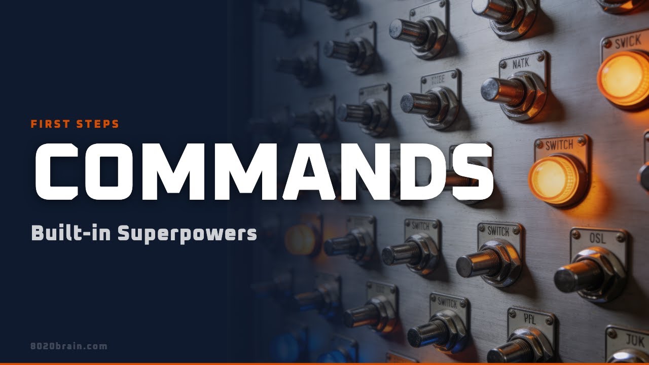 15. Built-in Commands | 8020brain Level 5