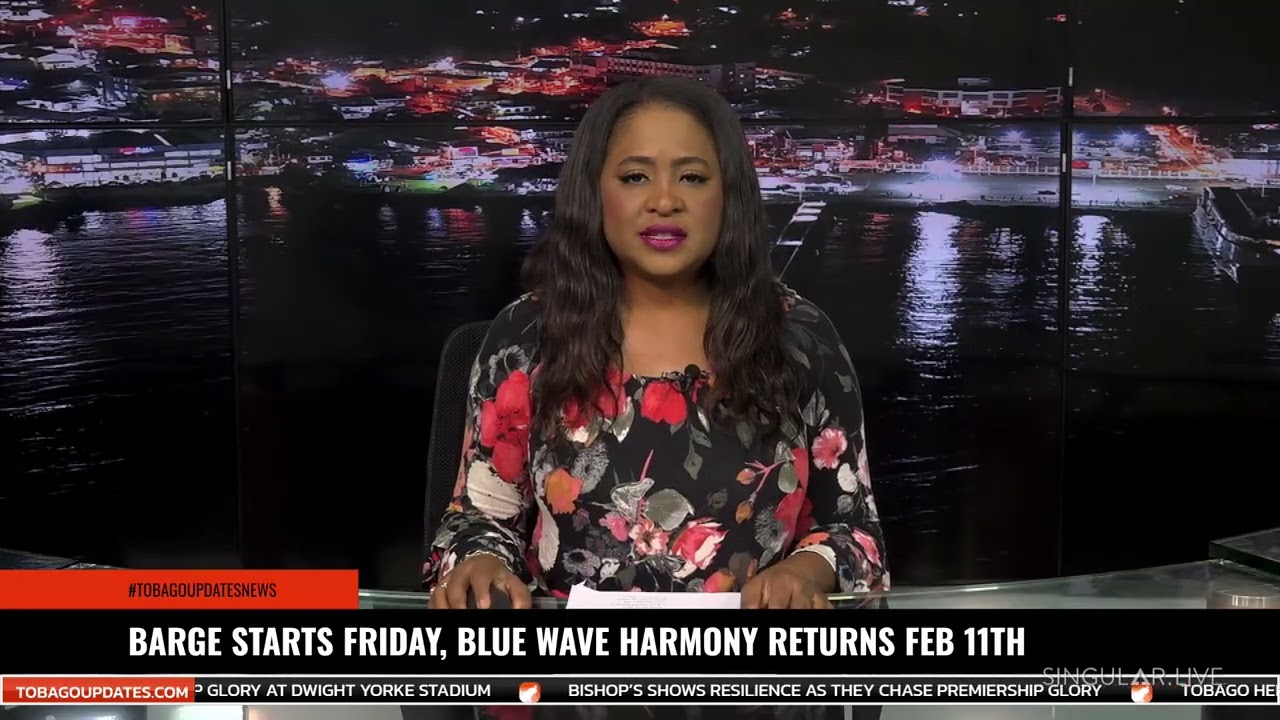 BARGE STARTS FRIDAY, BLUE WAVE HARMONY RETURNS FEB 11TH