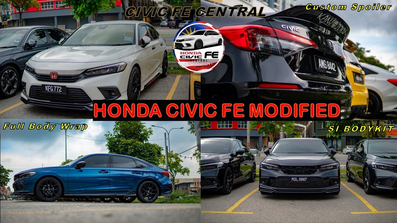 HONDA CIVIC 2022 MODIFIED - borak santai Geng Civic FE Central MALAYSIA