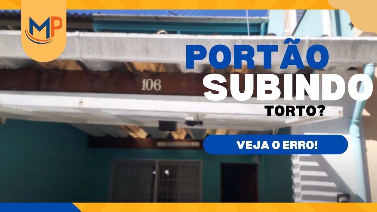 Portão Está Subindo Torto? Veja Como Resolver de Forma Simples e Rápida!