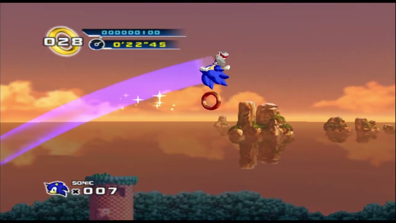 Sonic The Hedgehog 4 Episode 1 (Wii) Playthrough