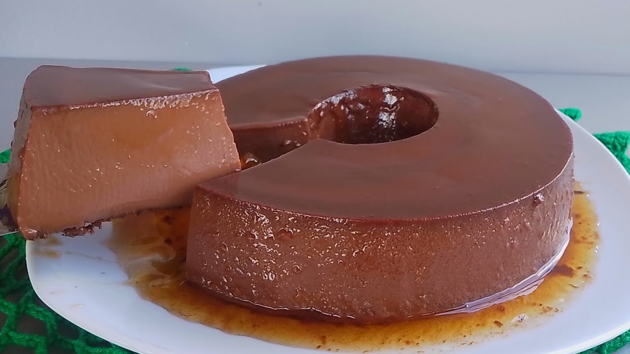 CHOCOLATUDO E CREMOSO - PUDIM DE CHOCOLATE 