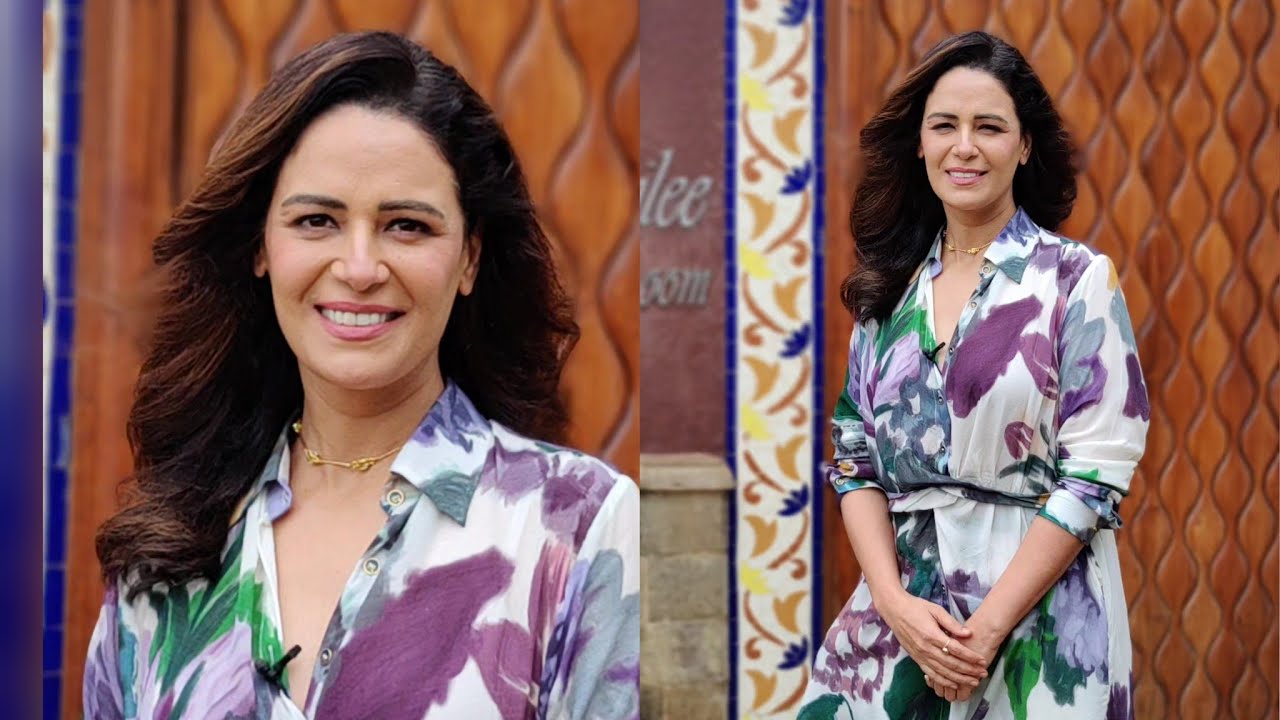 Mona Singh Spotted During Kafas Series Promotion streaming in Sony liv