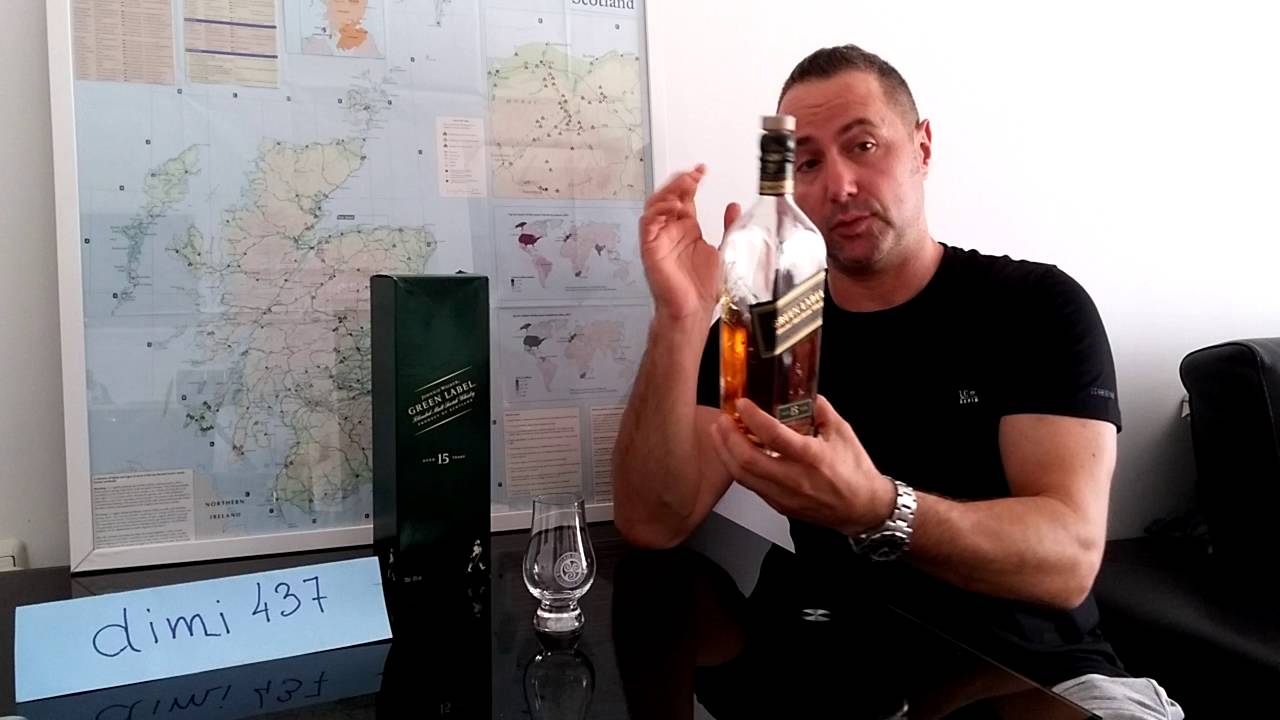Виски обзор 104. Johnnie Walker Green Label, 43 % Alc