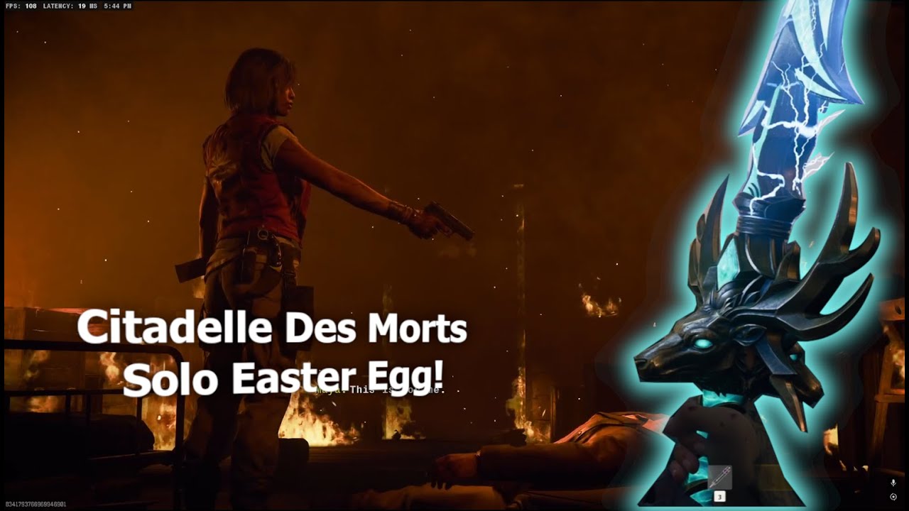 Solo CITADELLE DES MORTS Easter Egg!