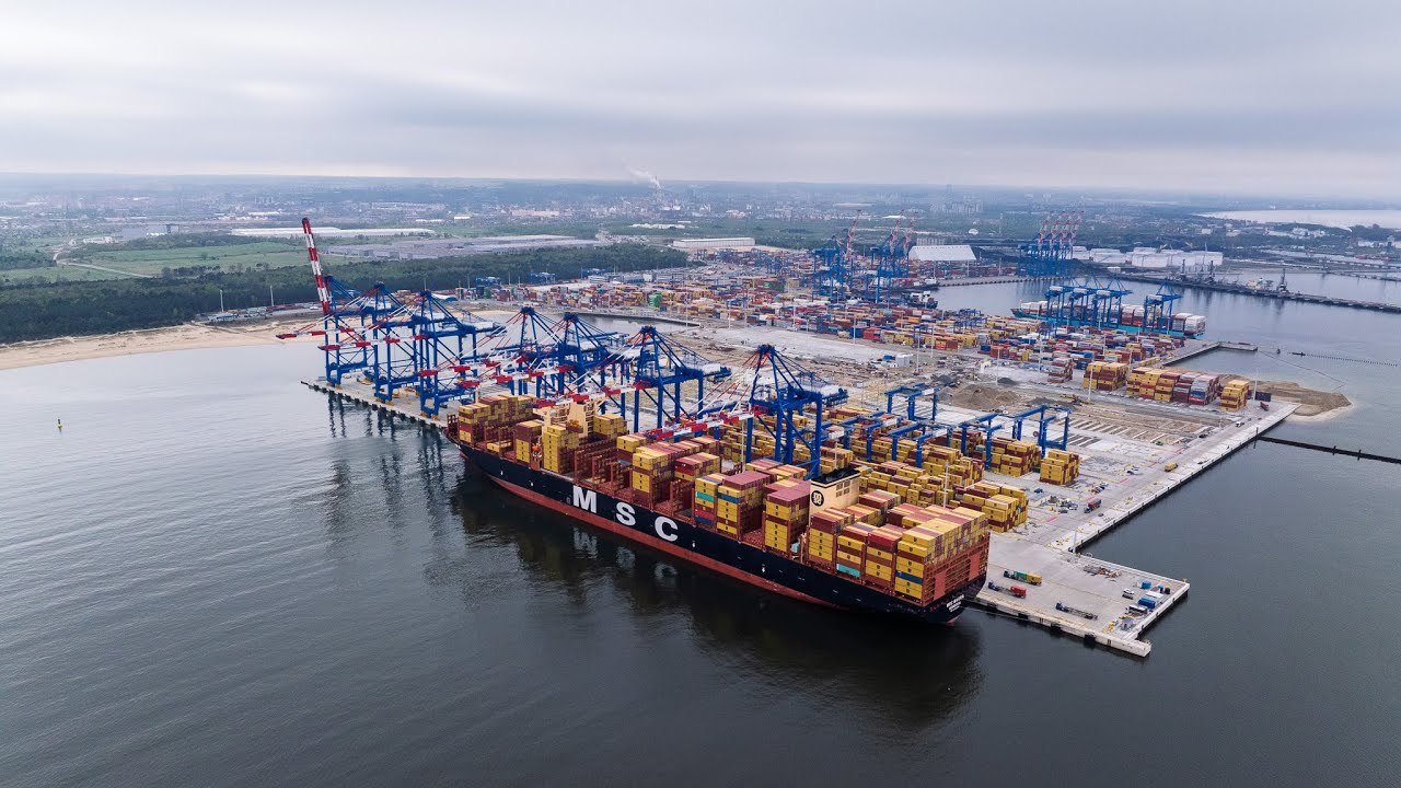 MSC Maura w Baltic Hub. Do Portu Gdańsk przybył pierwszy kontenerowiec w ramach serwisu Albatros