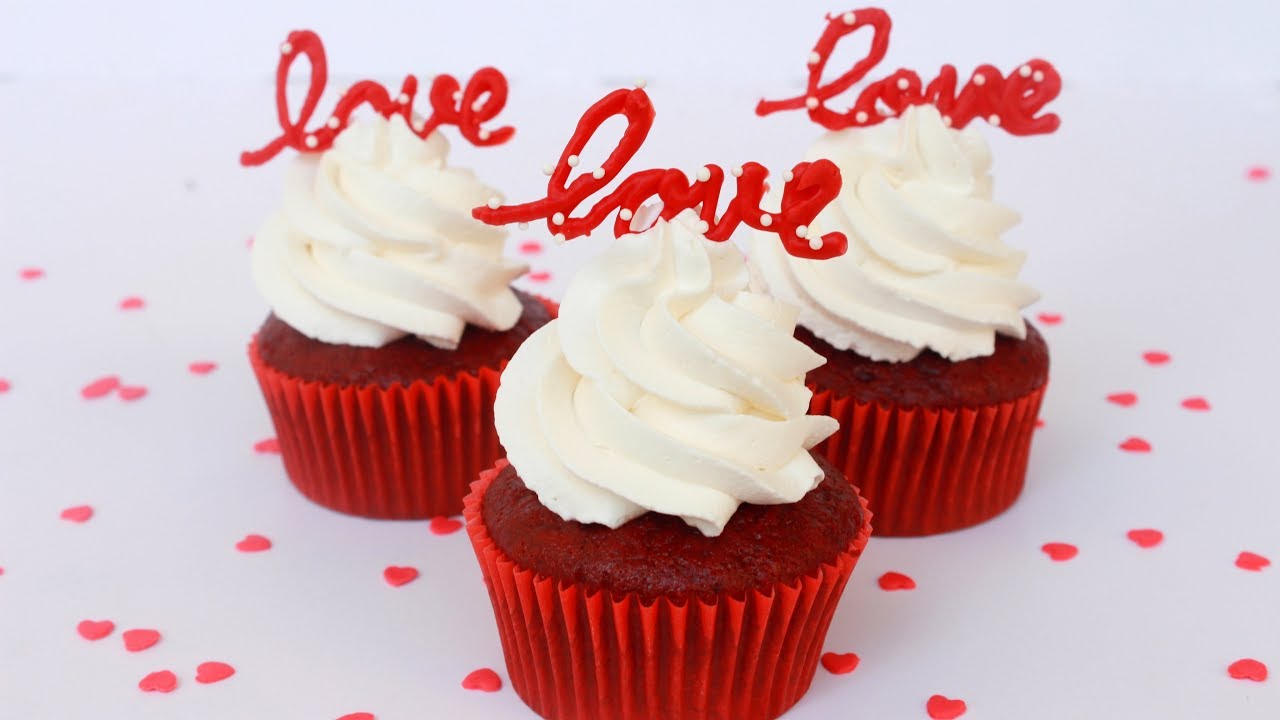 Red Velvet Cupcakes | Eggless