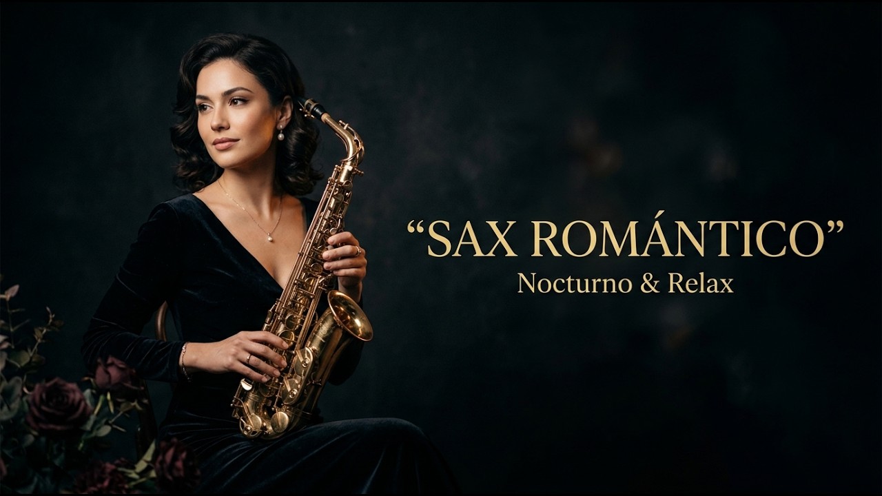 1 Hora de Sax Bolero Romántico Nocturno para Sueño Reparador y Descanso Profundo