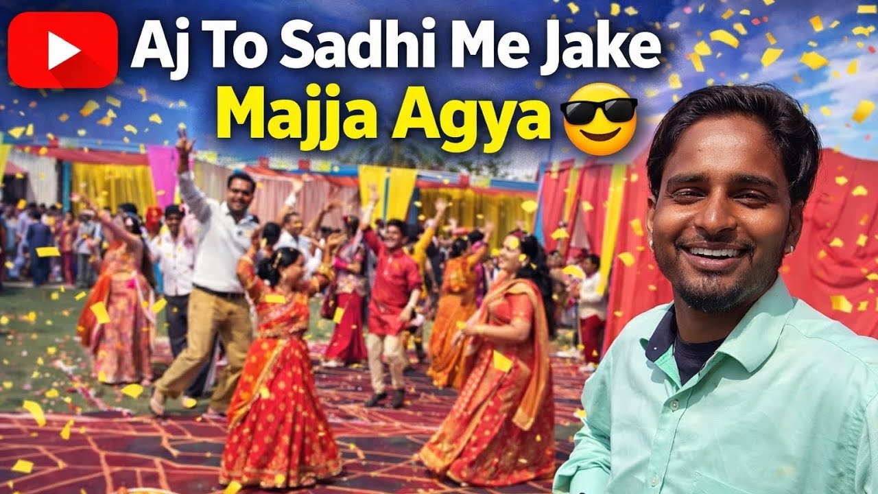Aj to ( sadhi ) me jakar mjja hi aa gya 😇❤️ 