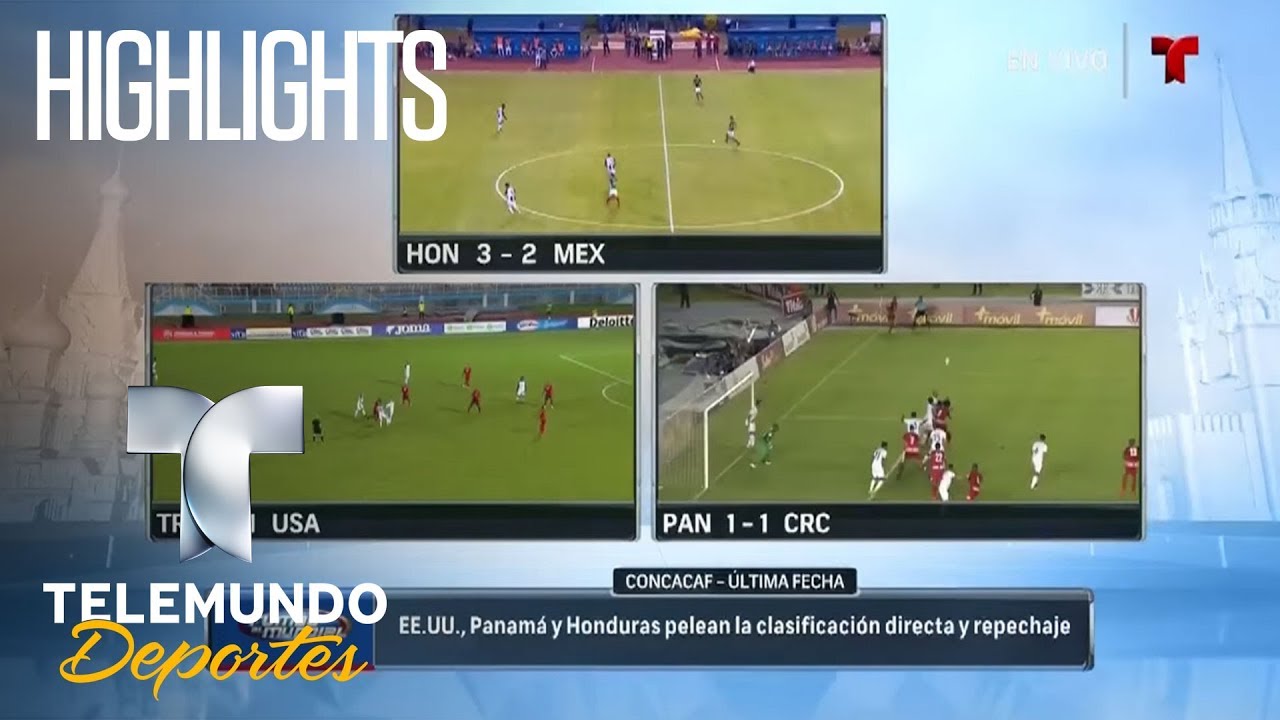 Highlights: Cómo narrar 3 juegos simultáneos: nivel Dios | Rumbo al Mundial Rusia 2018 | Telemundo
