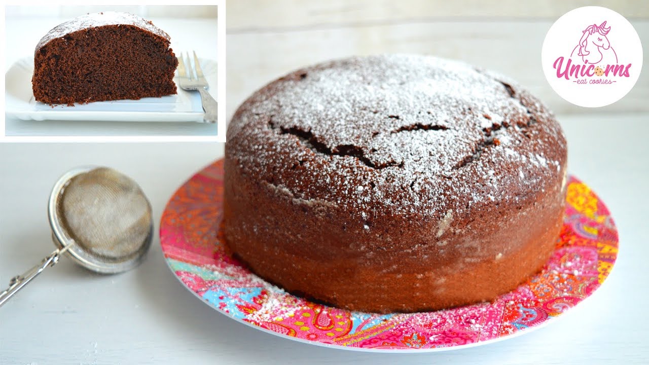 Torta moretta senza burro | UnicornsEatCookies
