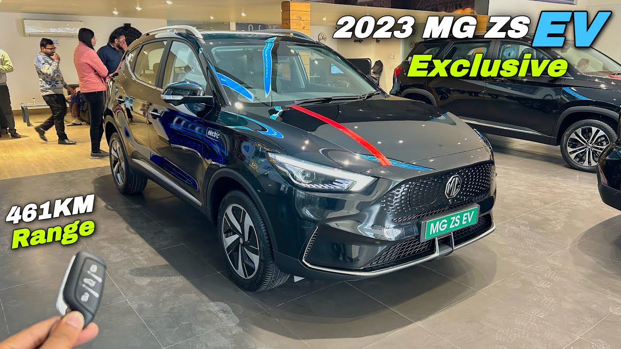 New MG ZS EV Exclusive Modal 2023 - Onroad Price & Features ❤️ Electric SUV ❤️