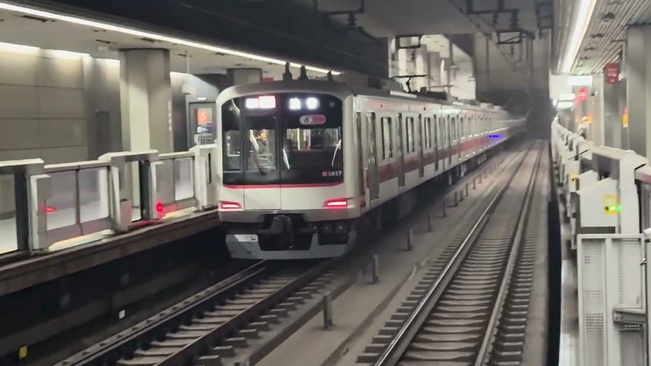 横浜高速鉄道新高島駅にて東急5157fと4112f　2026年3月14日撮影