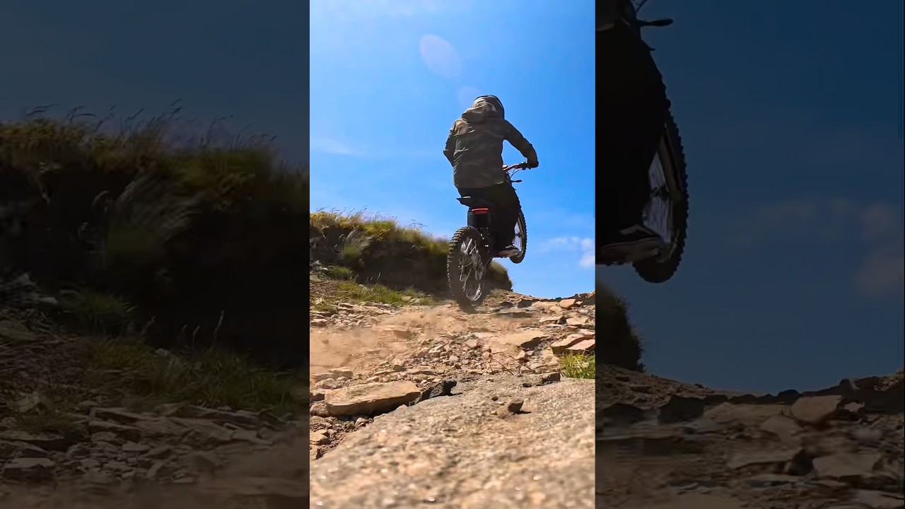 Rocky and loose! Surron messing around! #surron #bike #uk #dirtbike #roadlegal