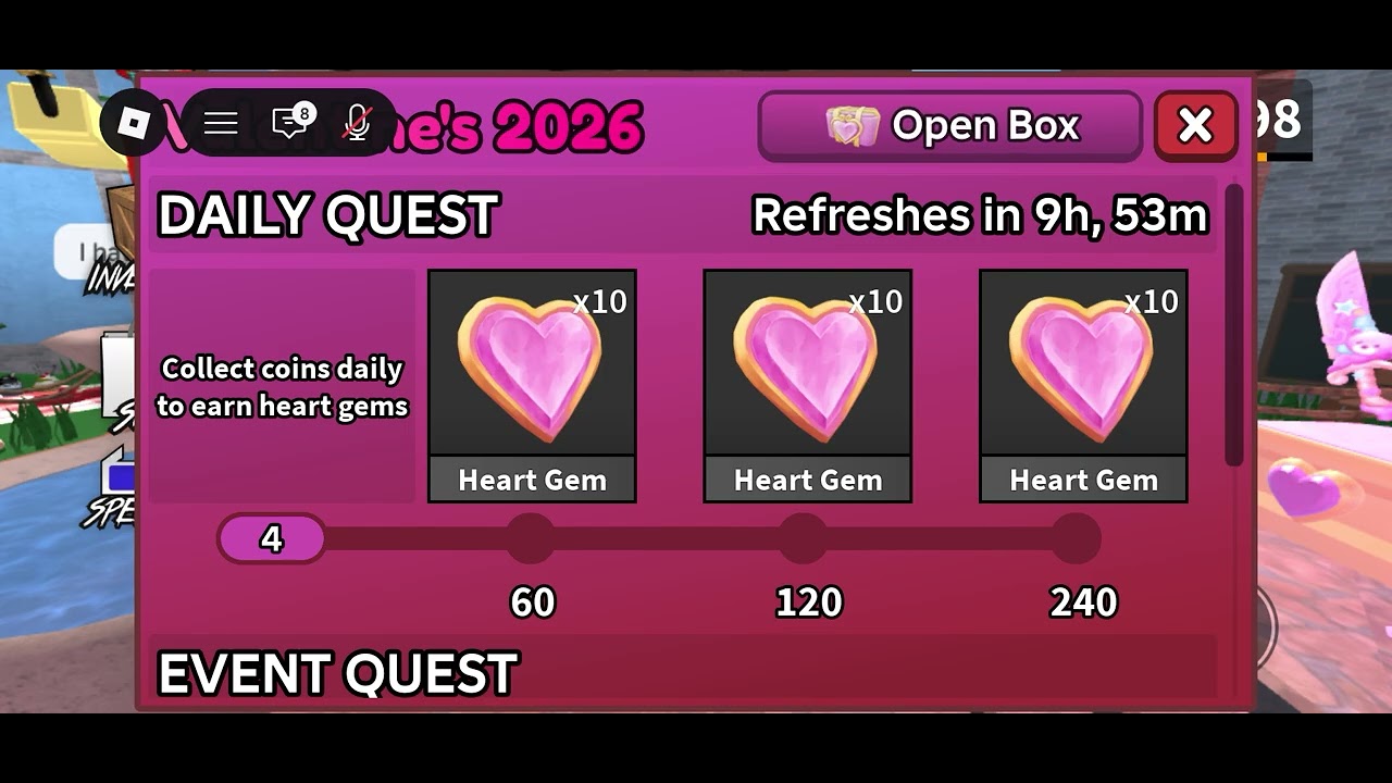Rolling chroma heart wand