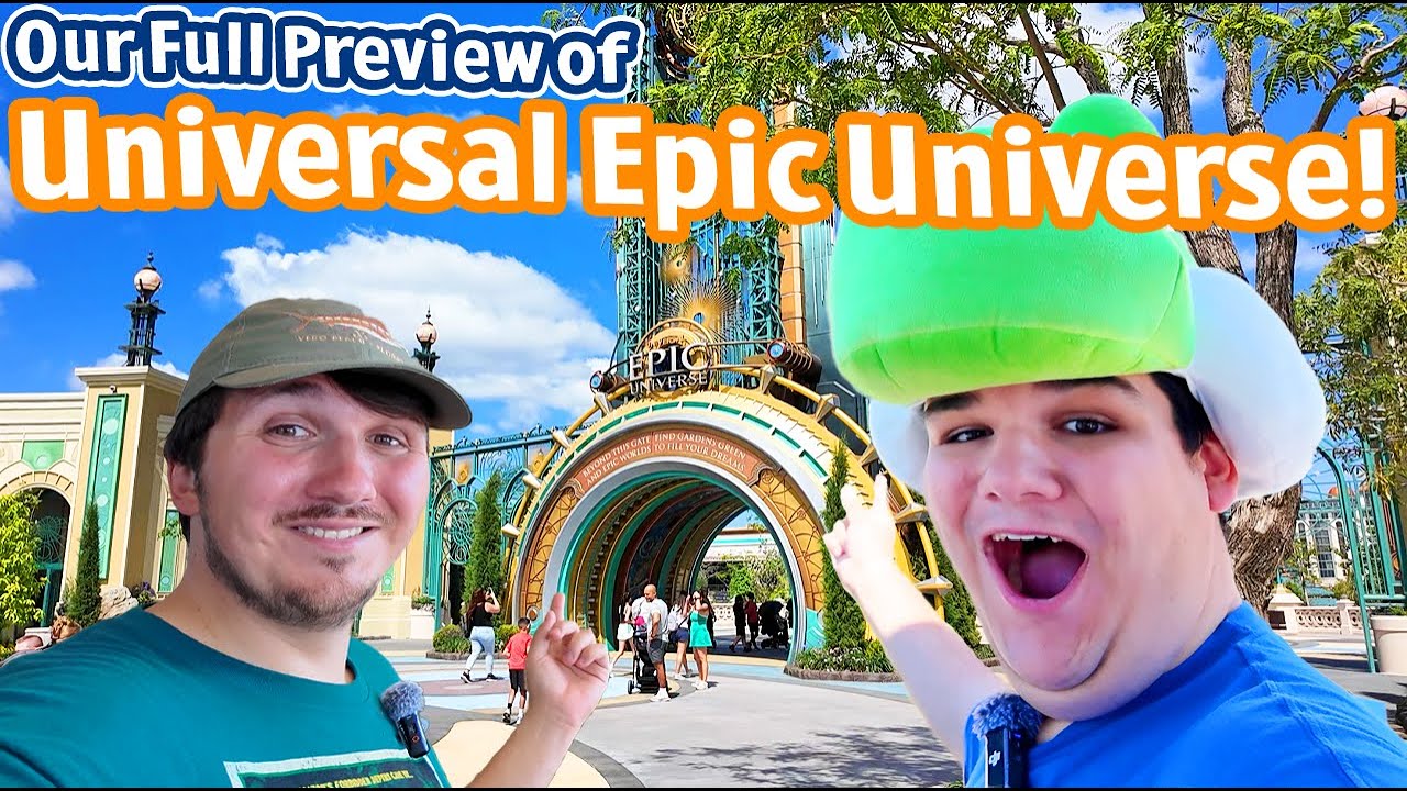 A Detailed Look at Epic Universe! - Our Preview of Universal's New Park & Review of Das Stakehaus
