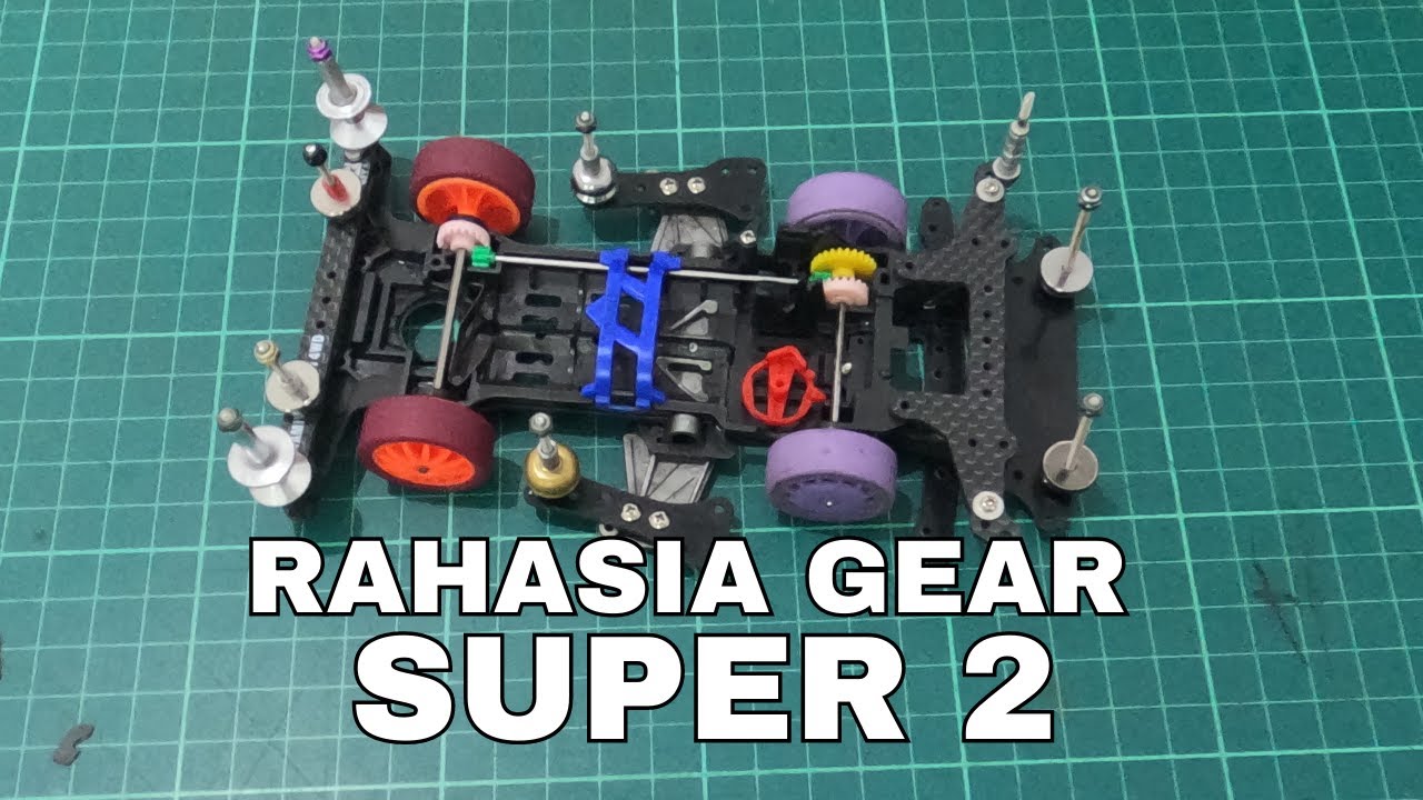 Setup gear belakang S2 Gear Padet